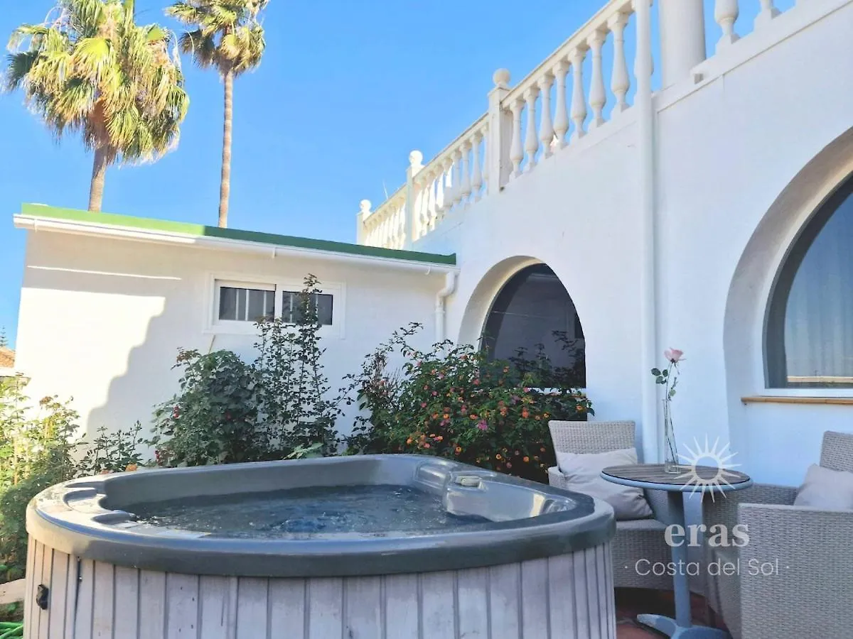 Villa With Pool, Jacuzzi, Barbecue, Garden And Privacy V215 MIJAS COSTA Hiszpania