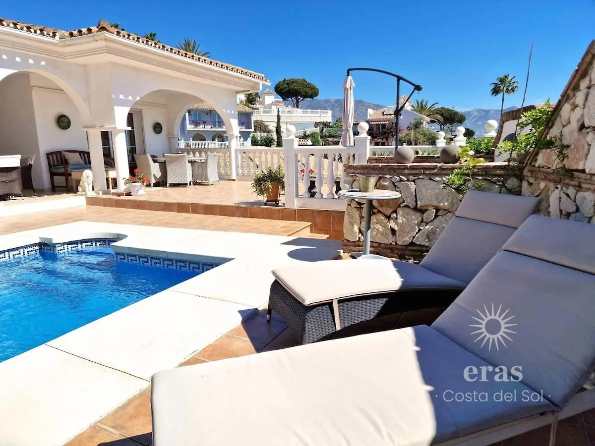 Villa With Pool, Jacuzzi, Barbecue, Garden And Privacy V215 MIJAS COSTA 0*,  Hiszpania