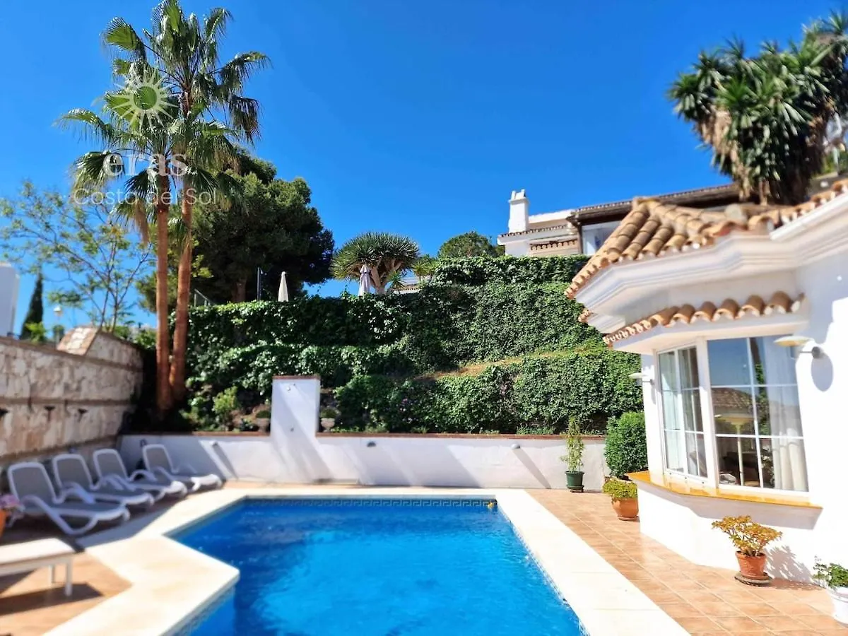 Villa With Pool, Jacuzzi, Barbecue, Garden And Privacy V215 MIJAS COSTA 0*,  Hiszpania